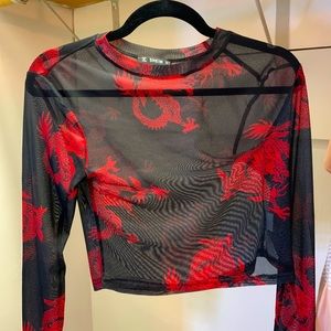 dragon mesh top